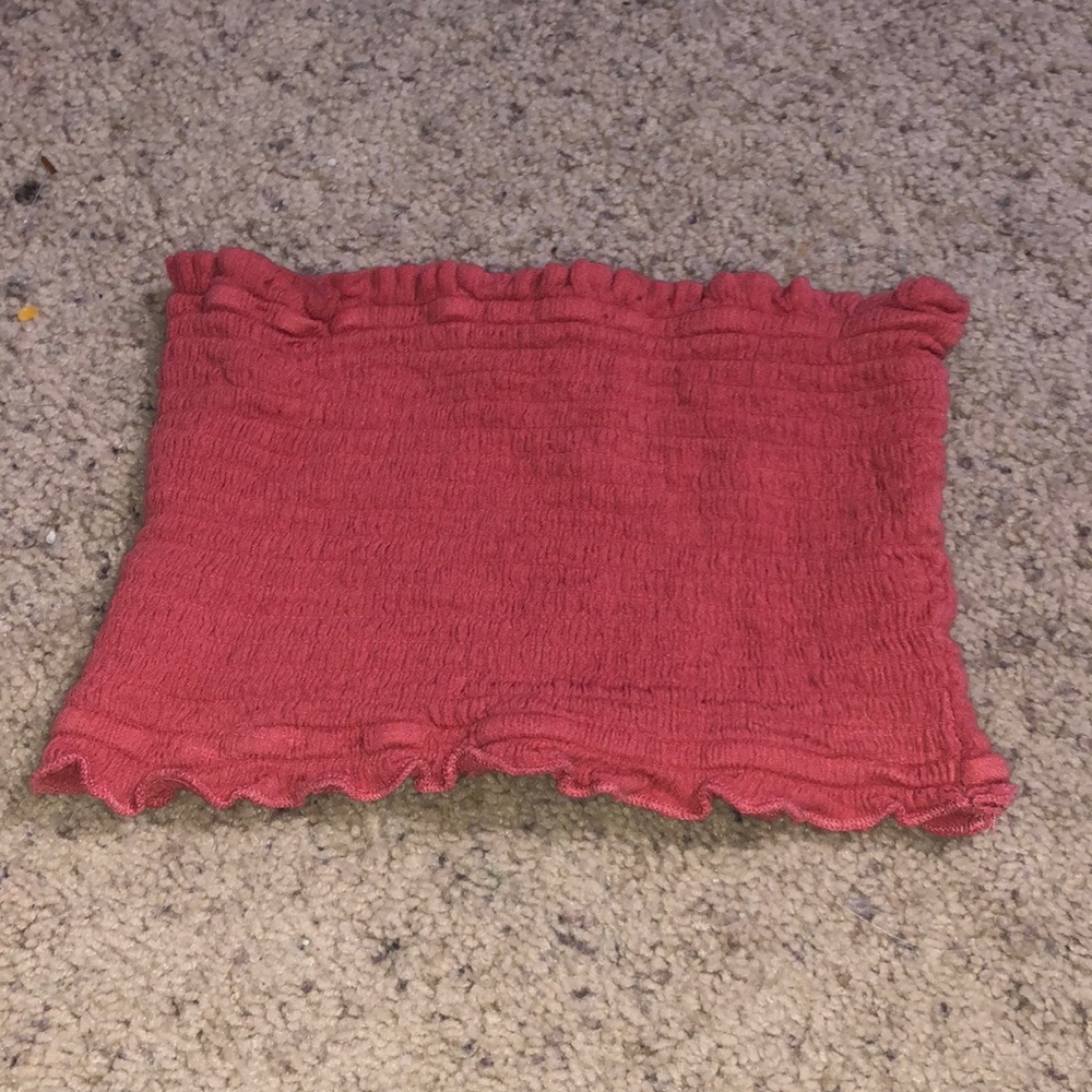Forever 21 ruffled tube top